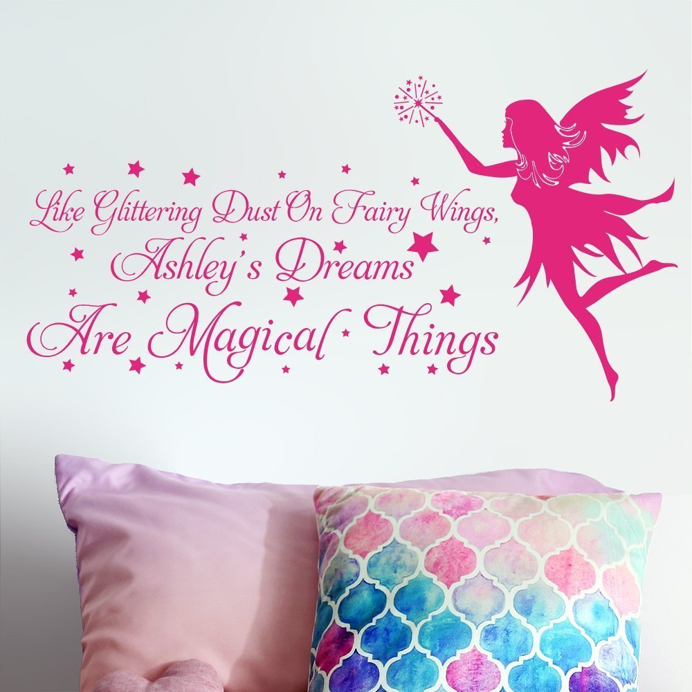 Fairy Wall Sticker Dreams Are Magical Things image 1