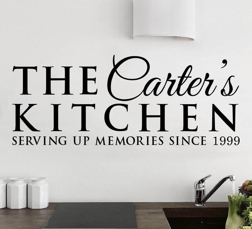 Serving Memories Kitchen Wall Art Sticker image 1