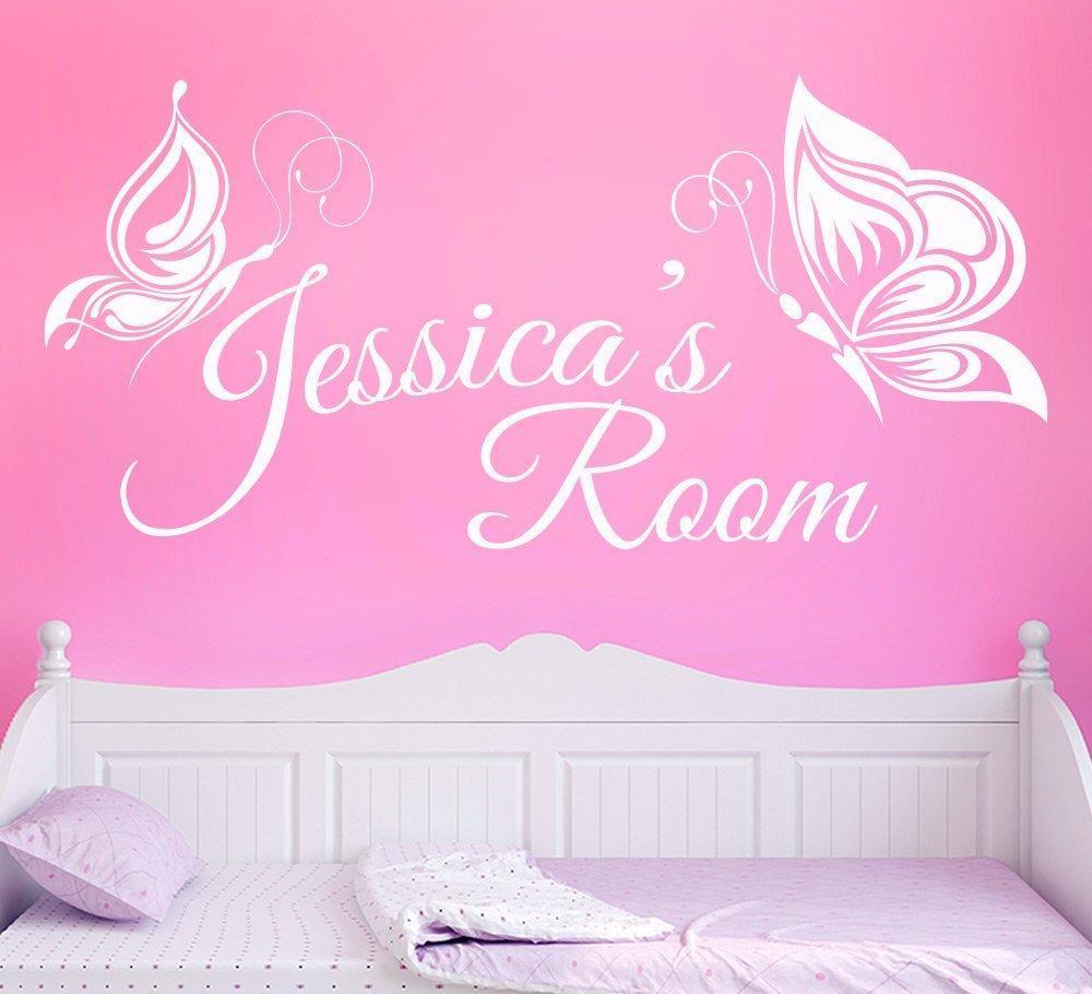 Personalised Butterflies Wall Sticker image 0