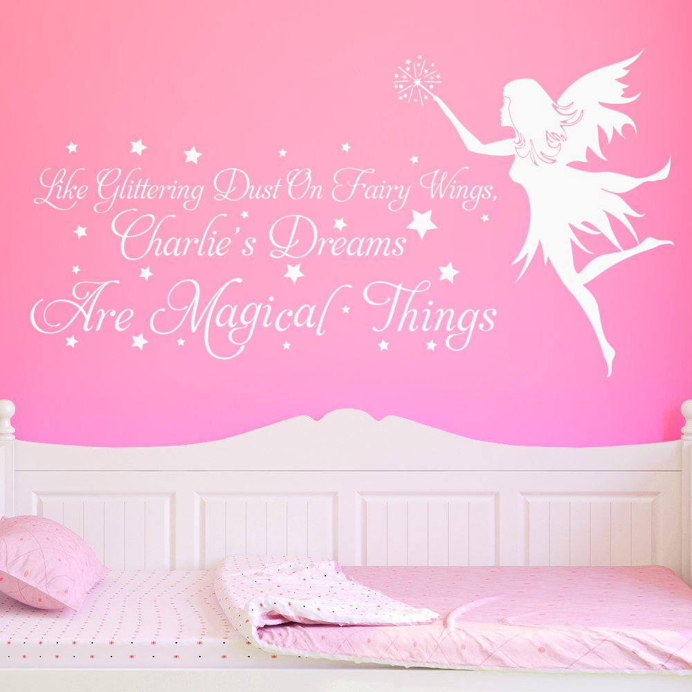 Fairy Wall Sticker Dreams Are Magical Things image 0