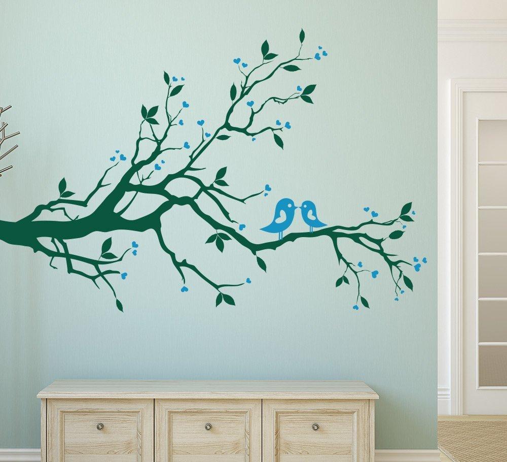 Birds on a tree Wall Art Sticker image 1