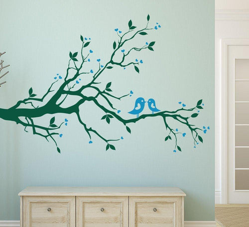Birds on a tree Wall Art Sticker image 1