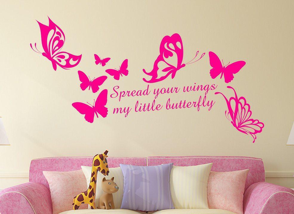 Spread Your Wings Wall Sticker Decal Art image 1