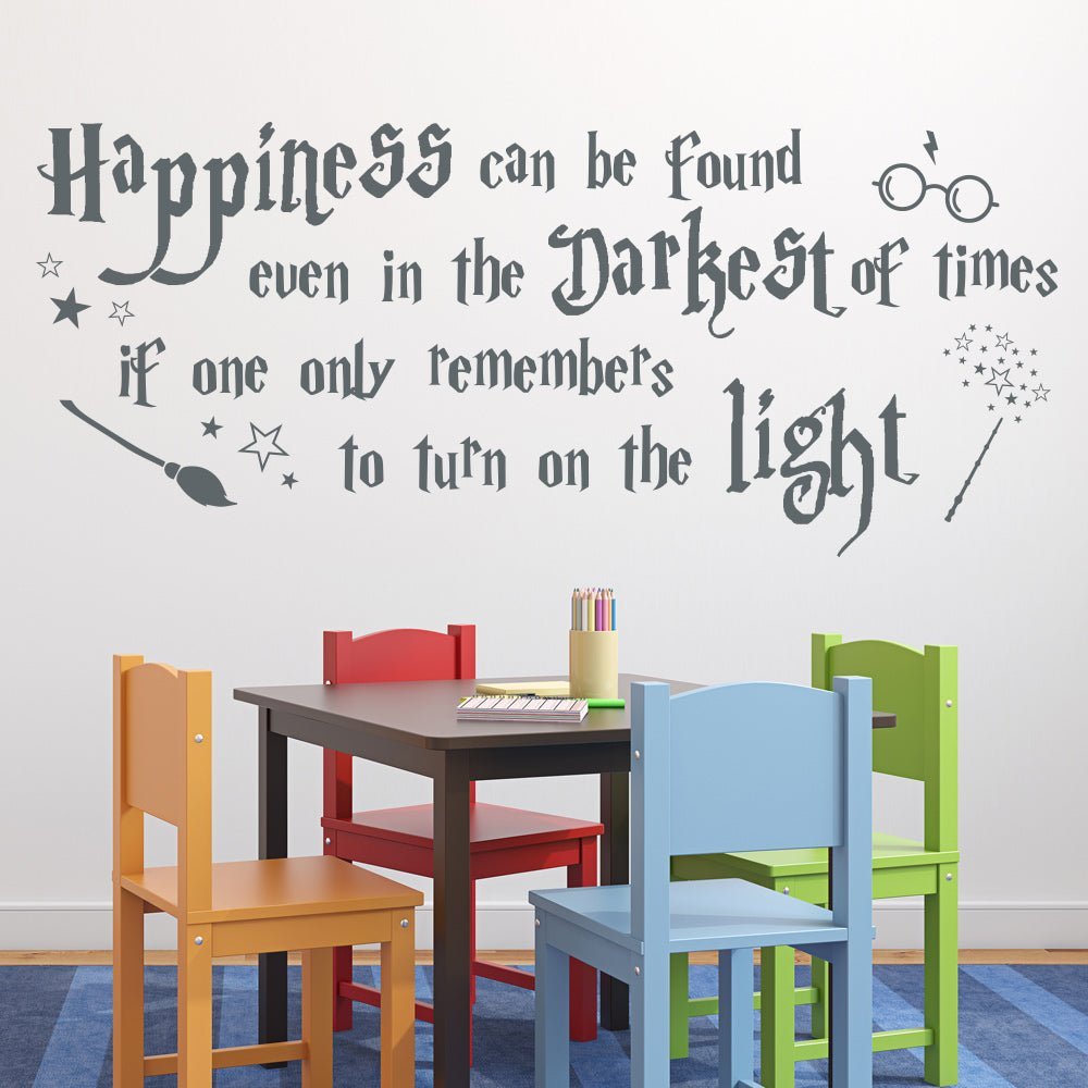 Harry Potter Happiness Wall Sticker - Remember The Light image 0