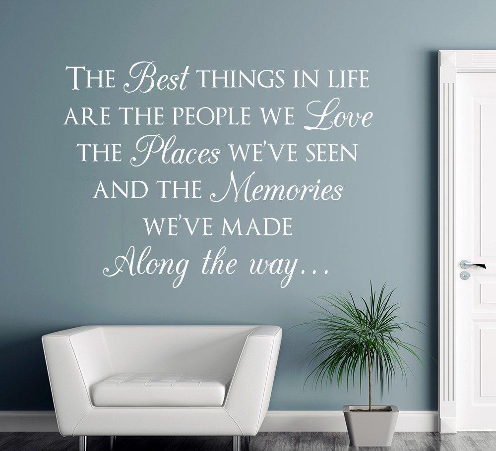 The Best Things In Life Wall Sticker image 0