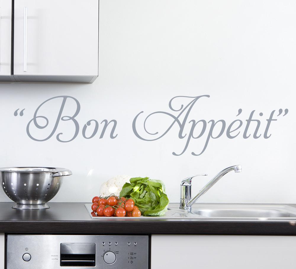 Bon Appetit Kitchen Wall Art Sticker image 0