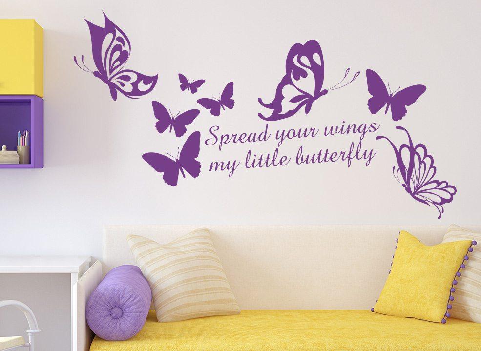 Spread Your Wings Wall Sticker Decal Art image 0