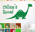 Cute Dinosaur Diplodocus Wall Sticker Personalised image 0