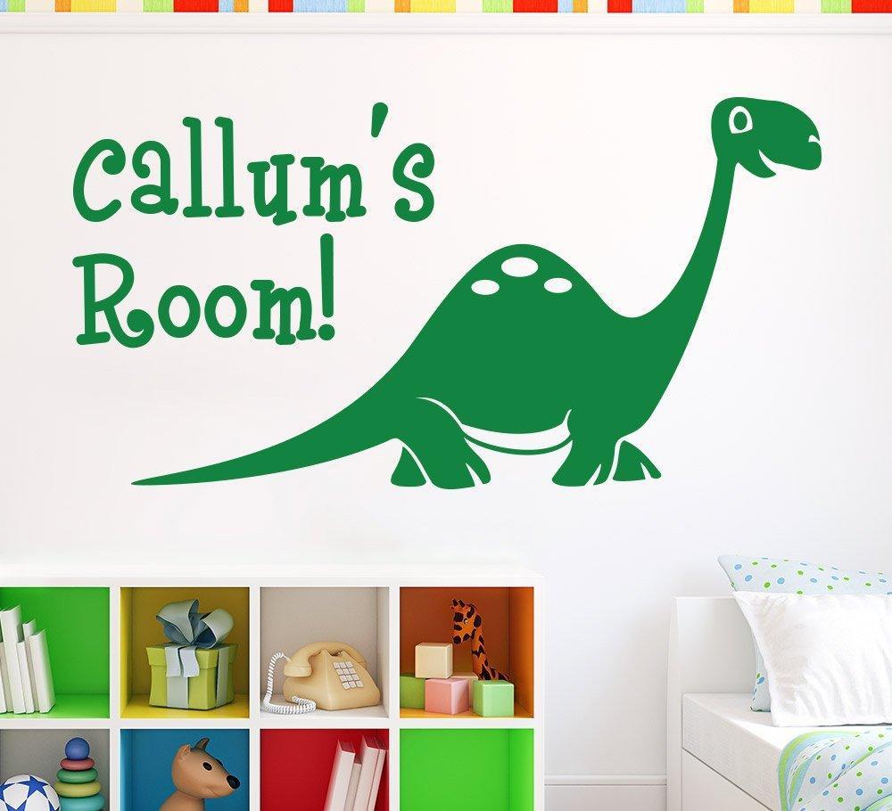 Cute Dinosaur Diplodocus Wall Sticker Personalised image 0