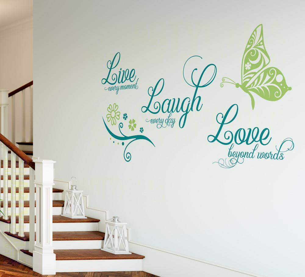 Live Laugh Love Wall Art Sticker image 1