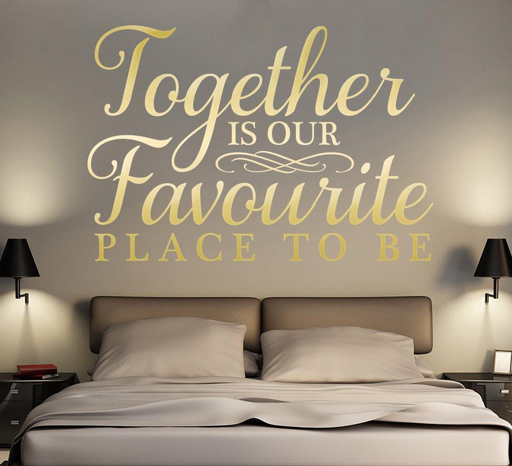 Together is our favourite place to be wall sticker image 1