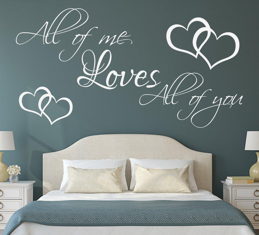 All of me Loves All of you Wall Art Sticker image 0
