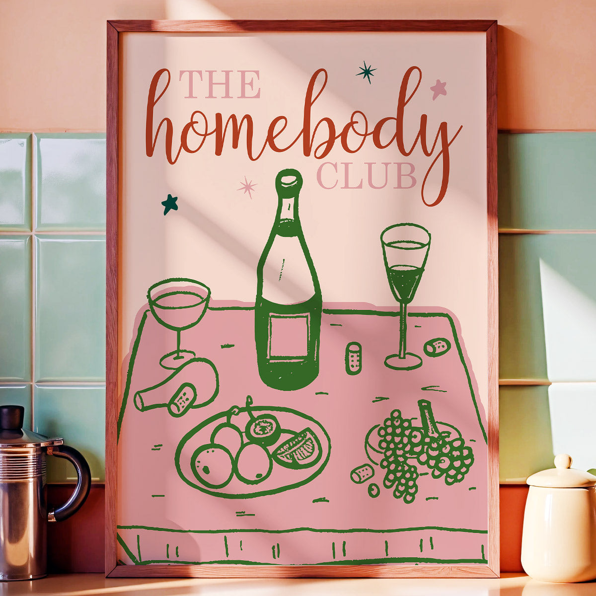 The Homebody Club - Hallway Wall Art Print