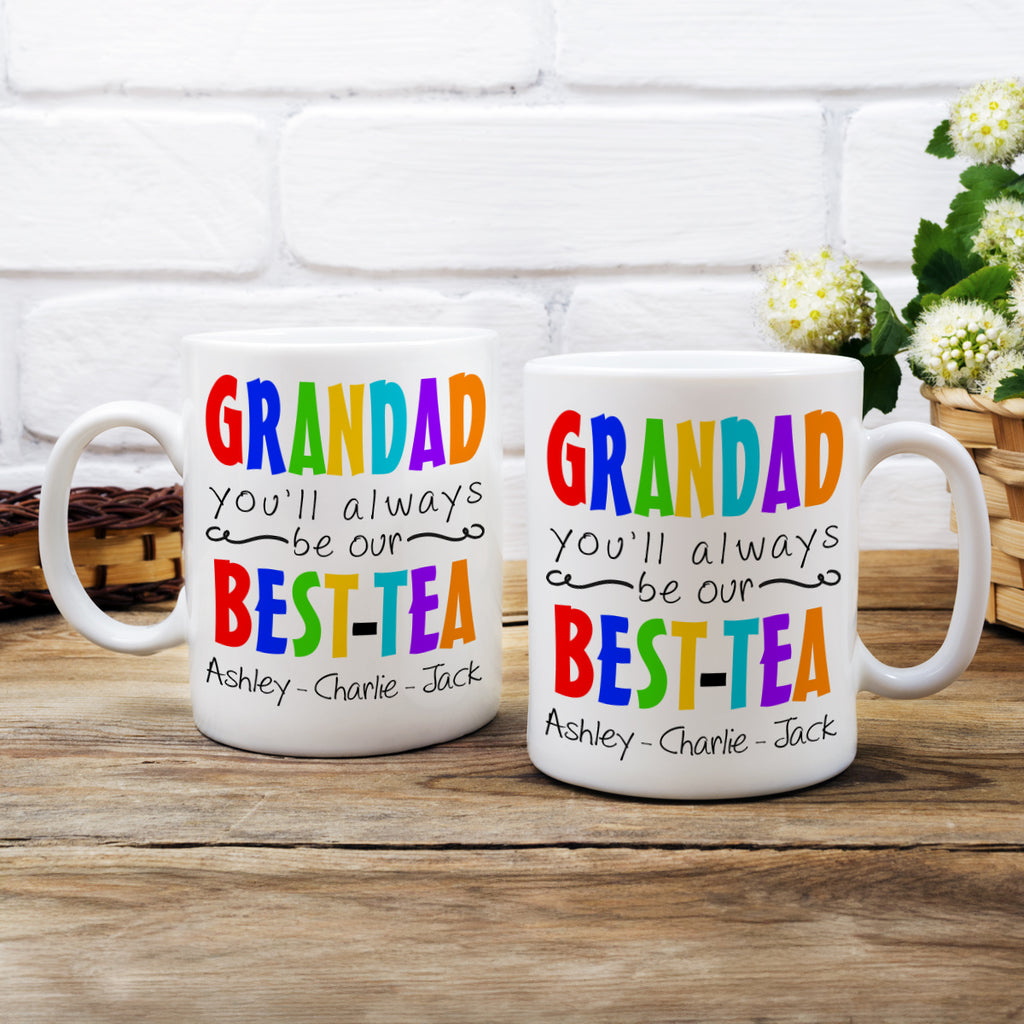 Personalised Grandad Mug - Fathers Day Best-Tea