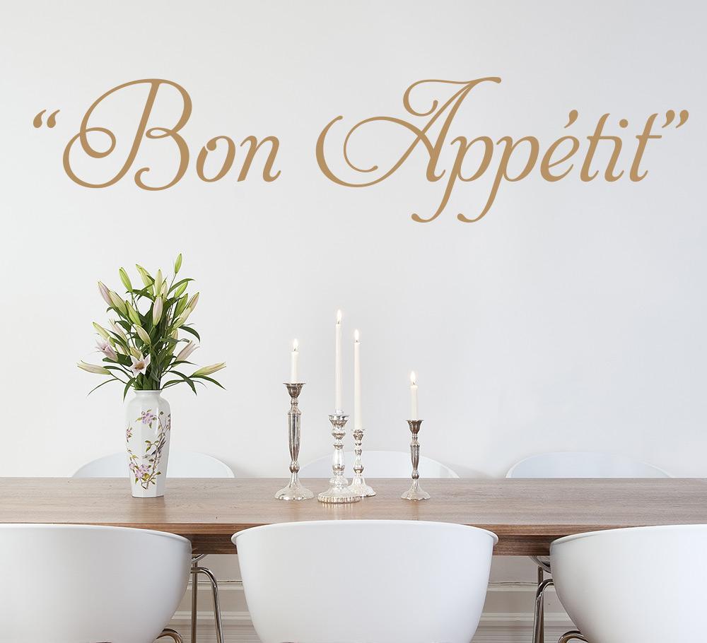 Bon Appetit Kitchen Wall Art Sticker image 1