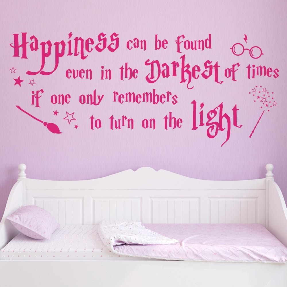 Harry Potter Happiness Wall Sticker - Remember The Light image 2