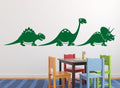Cute Dinosaur Bundle Wall Art Sticker Personalised image 0