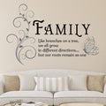 Family Wall Sticker - Roots Remain As One image 0