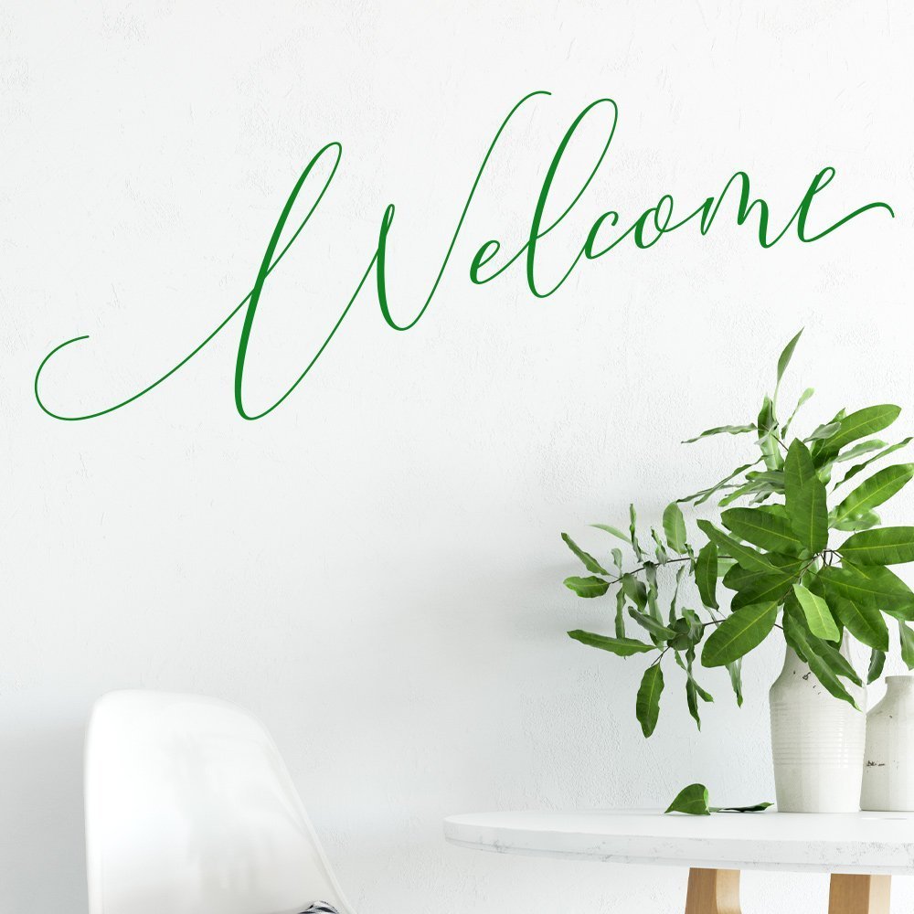 Welcome Wall Sticker Decal image 1