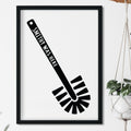 Gavin and Stacey Print – Smithy Was Here Toilet Brush image 0