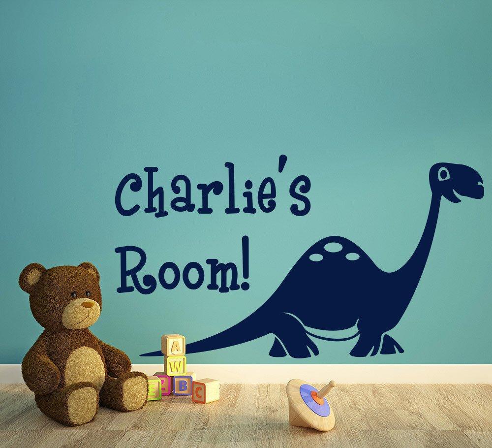 Cute Dinosaur Diplodocus Wall Sticker Personalised image 3
