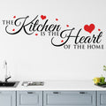 Kitchen is the heart of the home Wall Sticker image 0