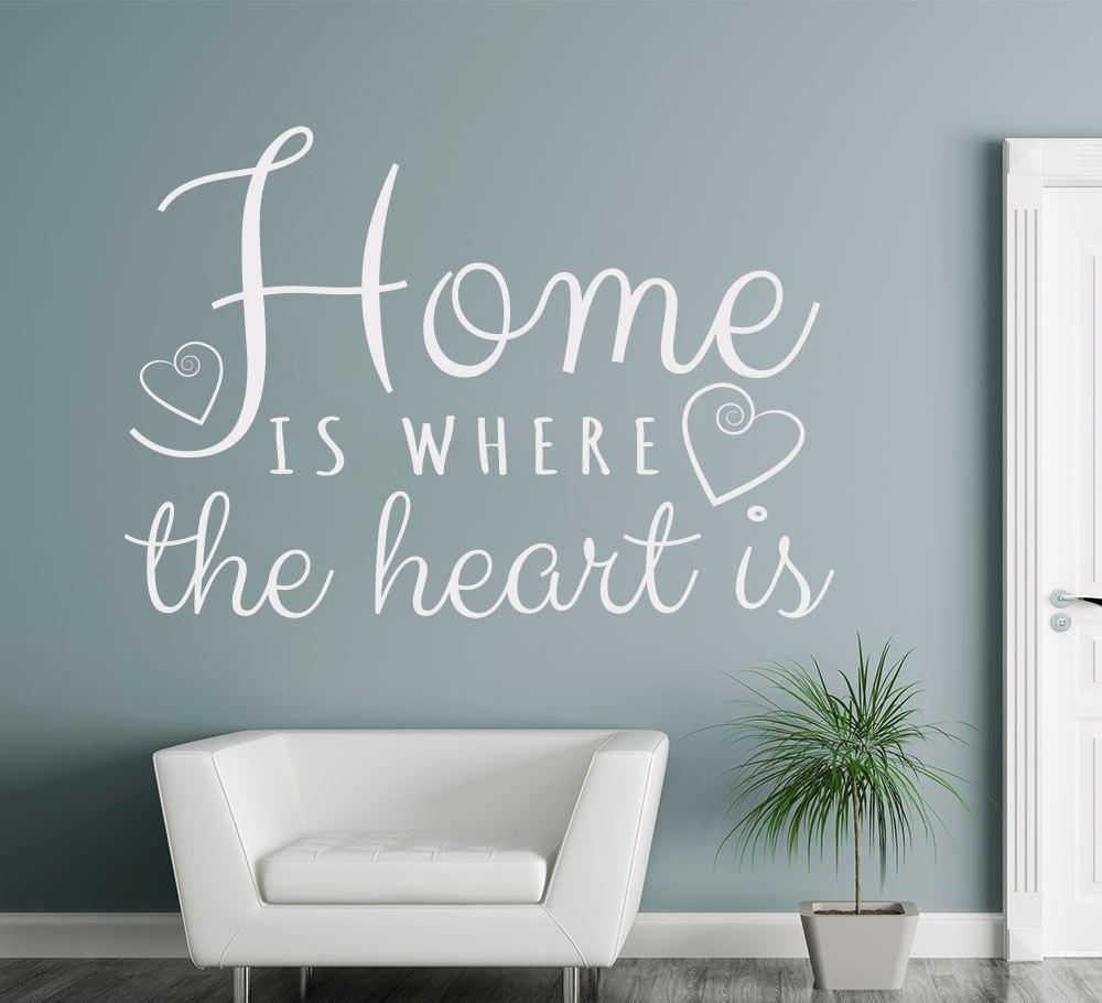 Home is where the heart is wall sticker image 2