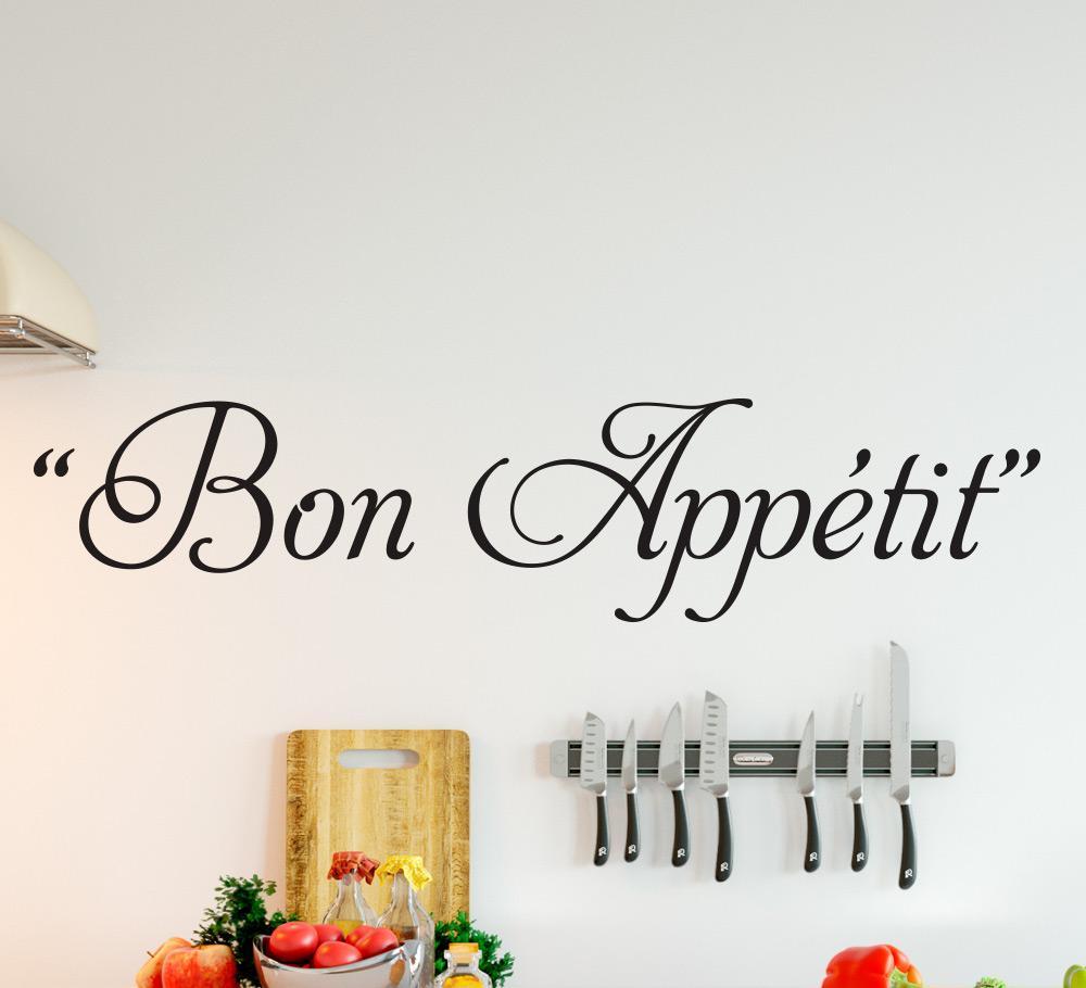 Bon Appetit Kitchen Wall Art Sticker image 2
