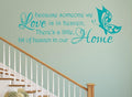 Heaven In Our Home Wall Art Sticker image 0